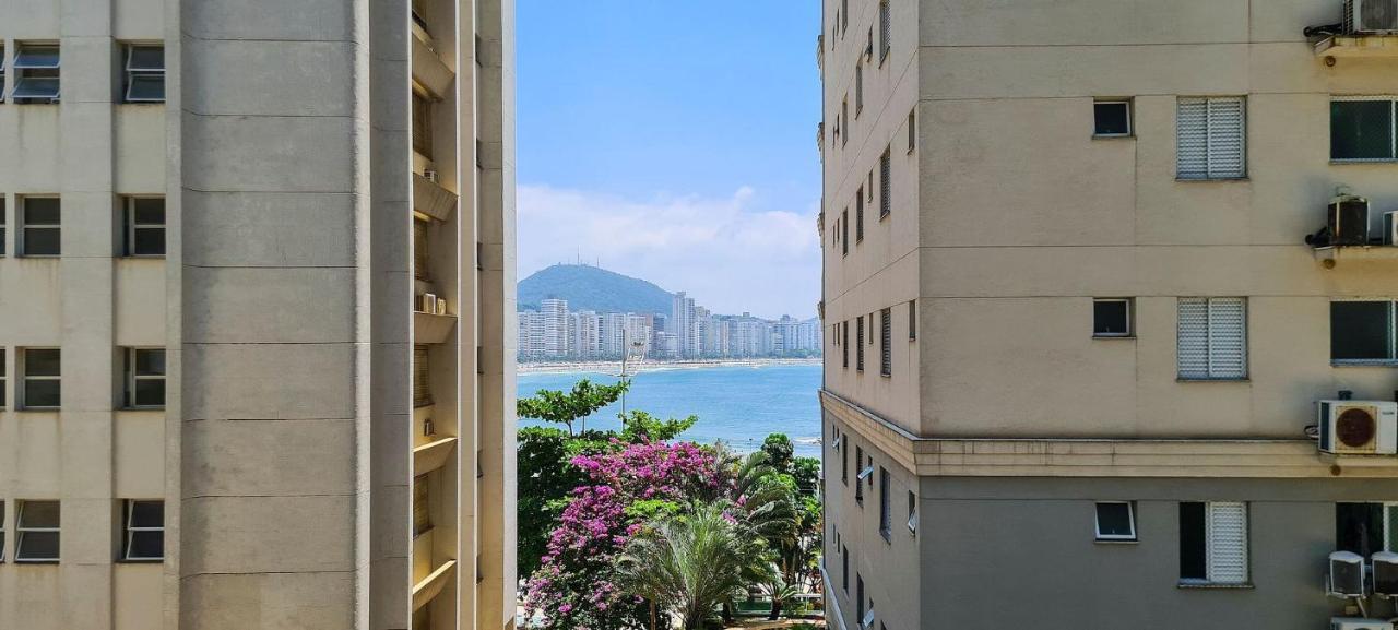 Apto Com Garagem E Lavanderia Em Frente A Praia Guaruja Exterior photo